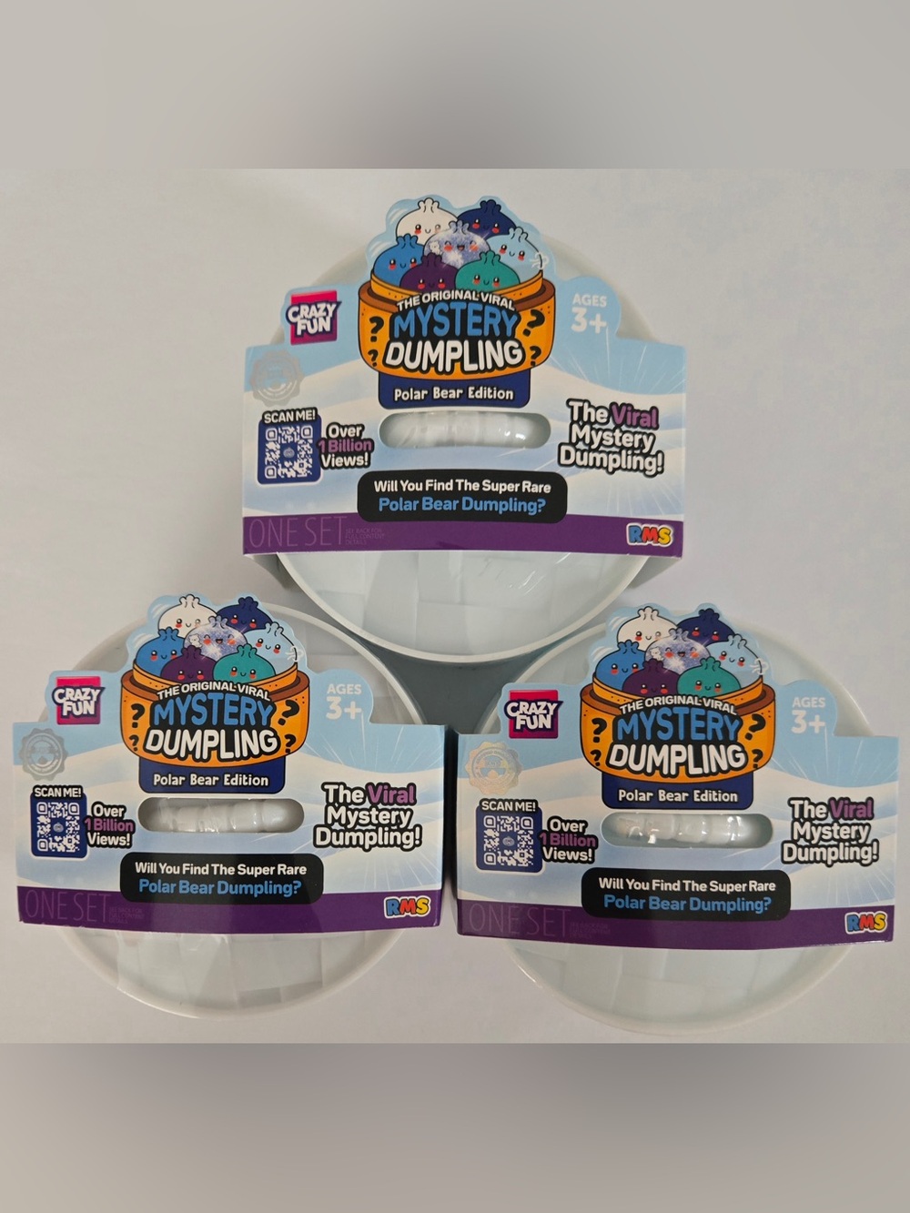 Mystery Dumpling New Polar Bear Edition Surprise Toy - White